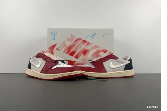 (Numbered) Jordan OG 1 HV6157-100 Trophy Retro Low Card Home Rookie Room 0730